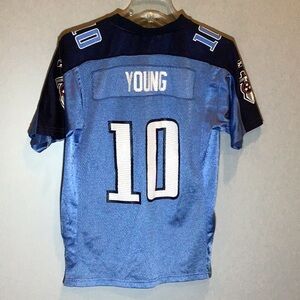Reebok NFL Vince Young #10 jersey Titans